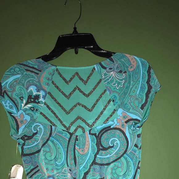 Jessica Simpson XS Green Dress NWT - Picture 3 of 5